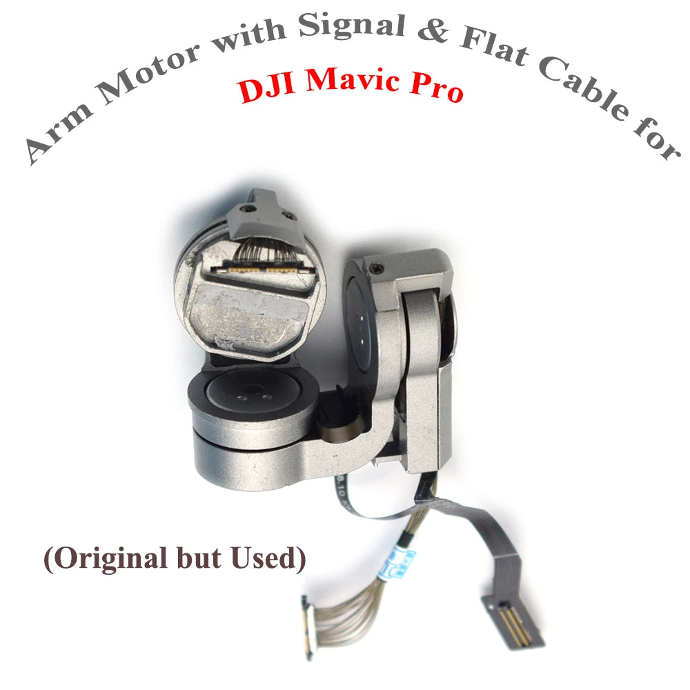 Genuine Gimbal Mainboard Arm Motor Signal/Flat Cable Camera Lens/Frame Damper Board for DJI Mavic Pro Drone Repair Parts 9 Signal & Mavic (Original but Used) with Flat Motor Cable DJI Pro