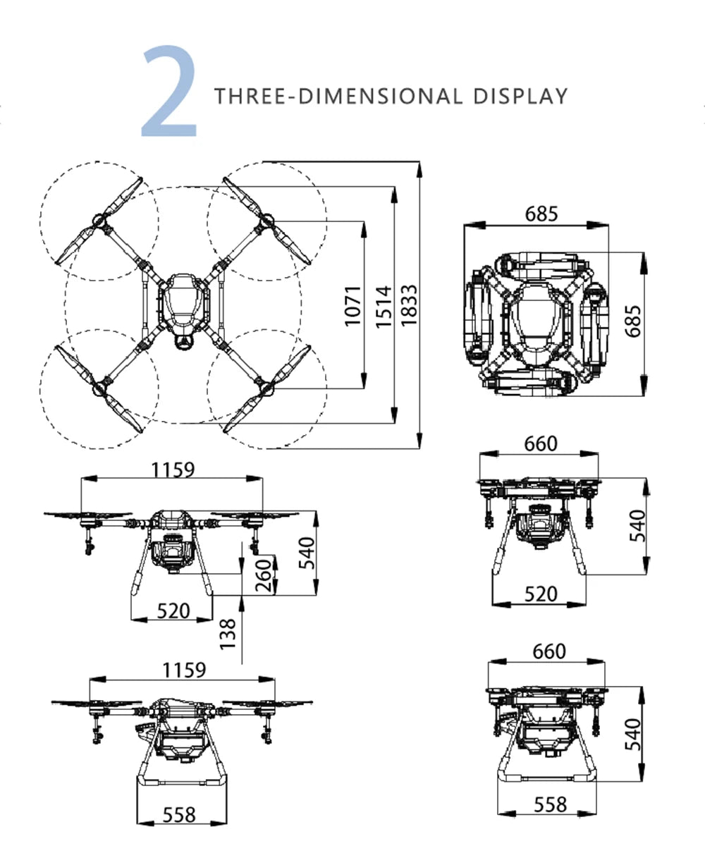 Dreameagle X4-10 specifications include 10L size, KV1100 technical parameters, and uses for airplanes and remote control toys.