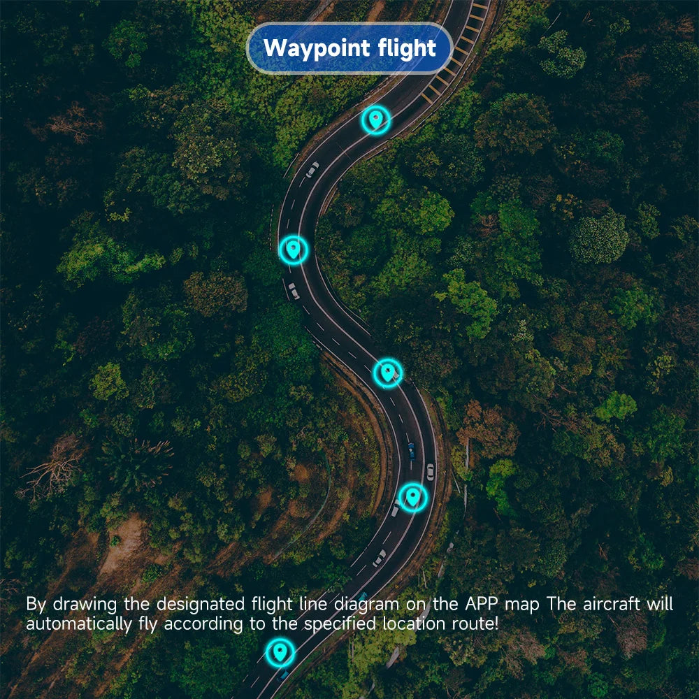 RG106 /RG106 Pro Drone - Camera 4K HD GPS Profesional Obstacle avoidance With 3Axis Brushless 8K HD RC Helicopter 5G WiFi Fpv Quadcopter Professional Camera Drone 44 RG106 /RG106 Pro Drone, the aircraft will automatically fly according to the specified location routel . routel is a