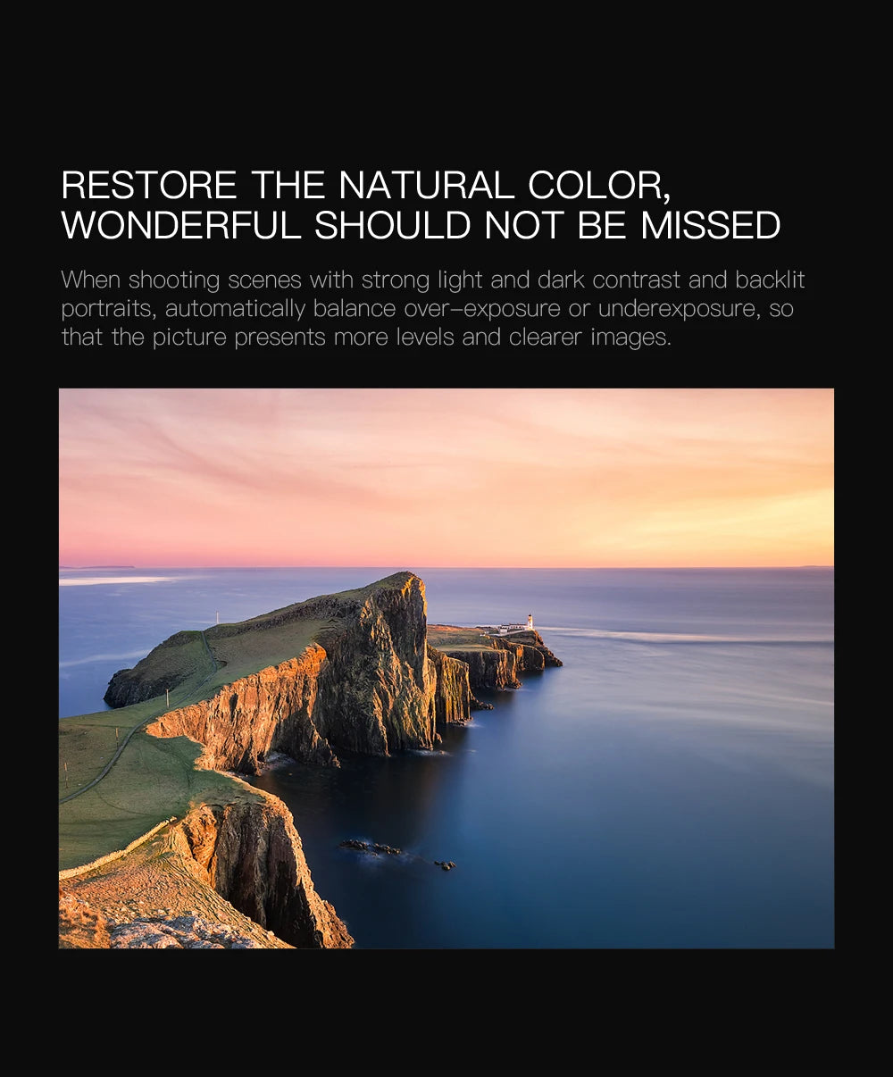 GD96 Drone - Professional HD 3-Axis Gimbal 4K Camera WiFi FPV GPS RC Drone Foldable Quadcopter Drones professional Quadcopter 14 GD96 Drone, when shooting scenes with strong light and dark contrast and backlit portraits, automatically balance over-