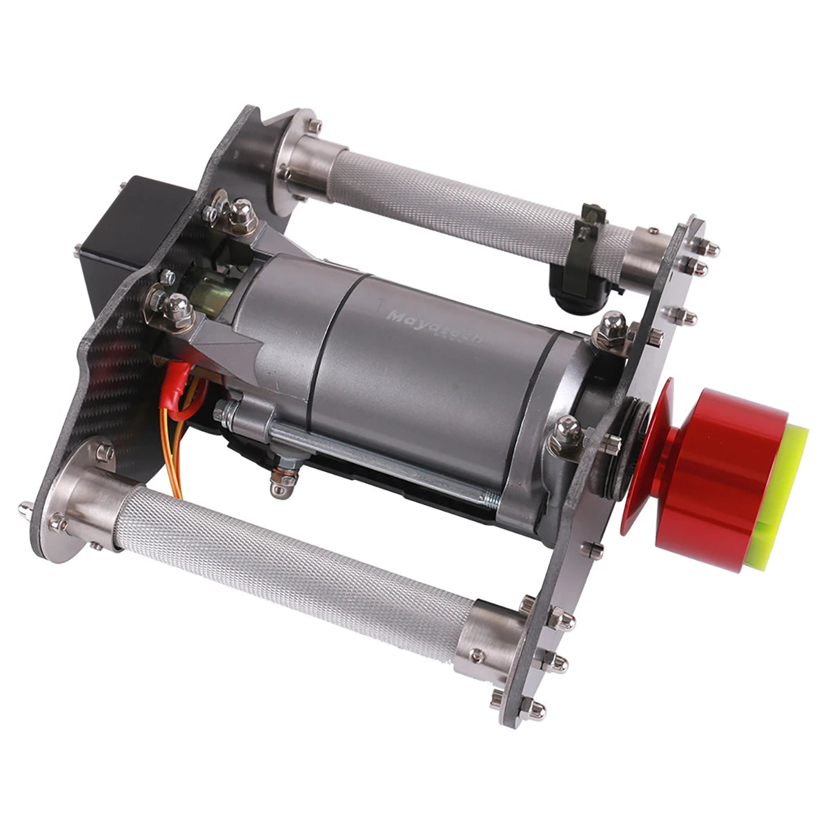 Mayatech TOC250 Terminator TOC Starter, Fixed-wing version has distinct rubber head; single fewer starting rod; uses XT60 plug and 3S battery.