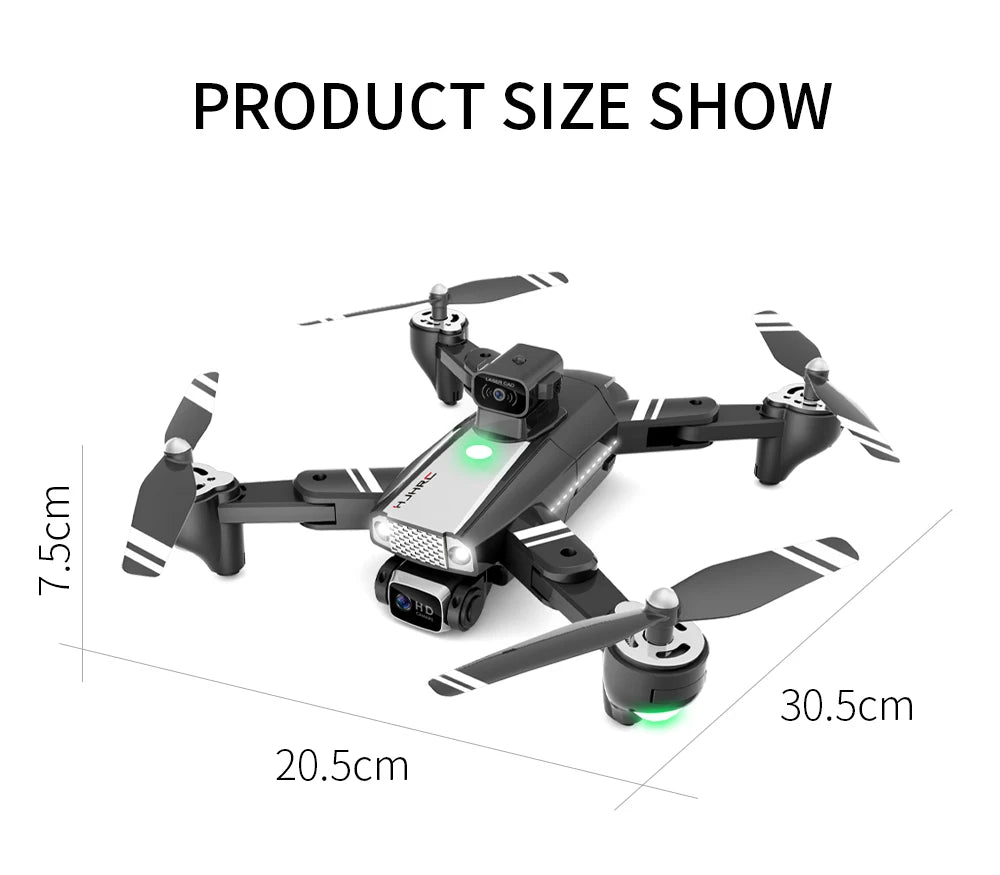 HJ69 Max Drone - 8K Hd Dual Camera 2KM 5G Wifi Fpv Intelligent Obstacle Professional Dron Remote Control Quadcopter Helicopters Toys 32 HJ69 Max Drone, wi-fi, app-controlled features : fp