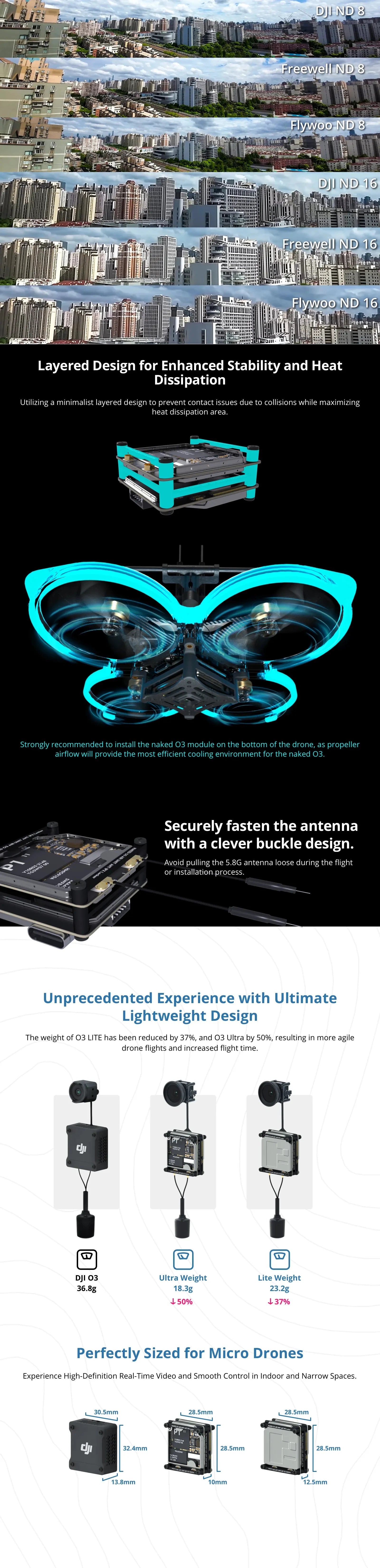 Flywoo Naked O3 Lite / Ultra Air Unit - Reducing Weight 50% Fit for Micro FPV Drone 13 Flywoo Naked O3 Lite / Ultra Air Unit, Flywoo Naked O3 Lite