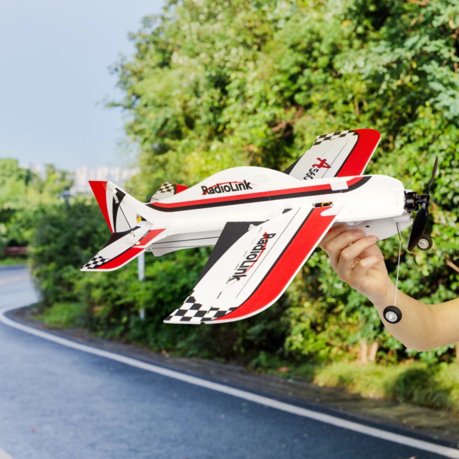 Radiolink A560 4CH RC Airplane - RTF PNP 3D EPP RC Plane Outdoor Indoor Long Range Remote Control for Adults Beginner Gift 19 Radiolink A560 4CH RC Airplane, fuselage assembly takes only few minutes .