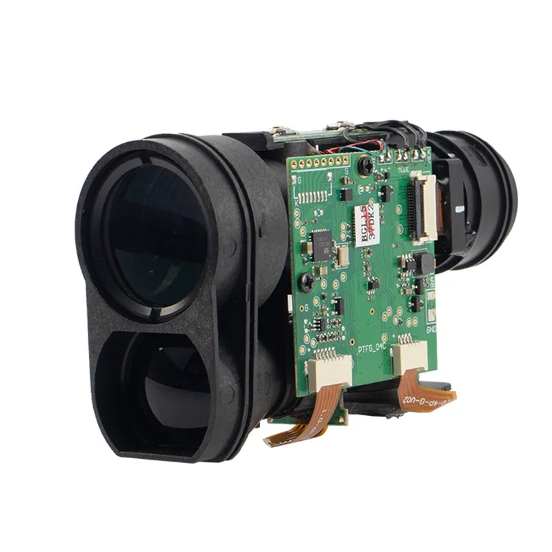 Meskernel PTFG-2000 Laser Rangefinder Sensor Module, 2000m Digital Distance Measuring, TTL/RS232/RS485, ±1m