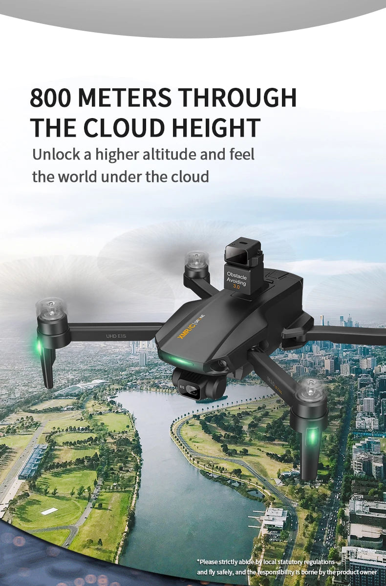 M10 Drone, 800 METERS THROUGH THE CLOUD HEIGHT Unlock a
