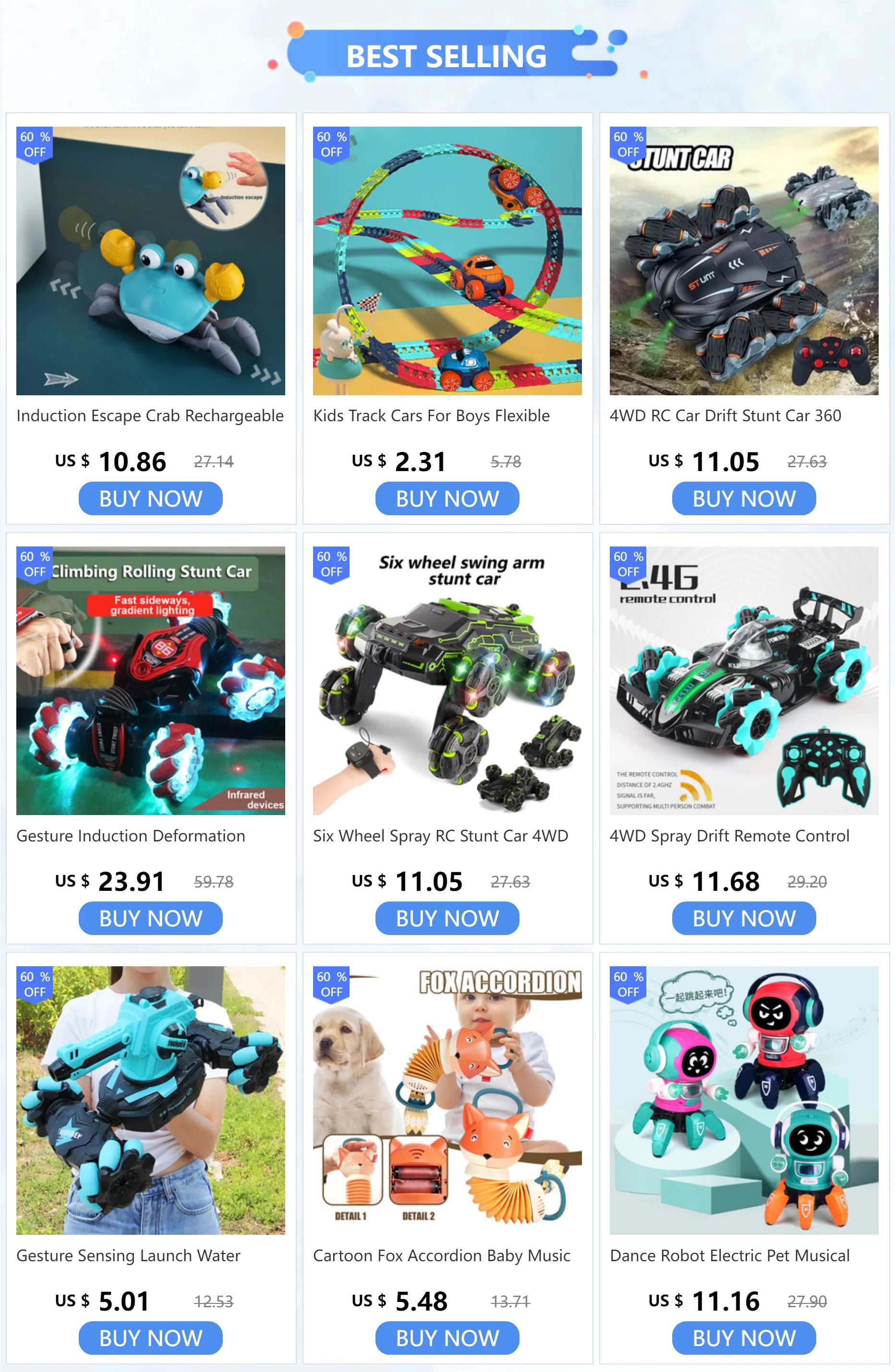 4WD RC Car Drift Stunt Car, 6 wheel arm OFF Climbing Rolling Stunt Car OFF 46 Fast side