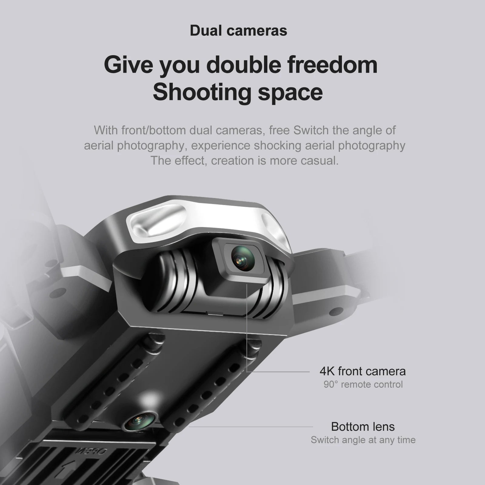 S90 Mini Drone - 4K Profession HD Wide Angle ESC Camera 1080P WiFi Fpv Dual Cameras Height Keep Helicopter Toys for Boys 22 S90 Mini Drone, dual cameras give you double freedom shooting space with frontlbottom dual cameras