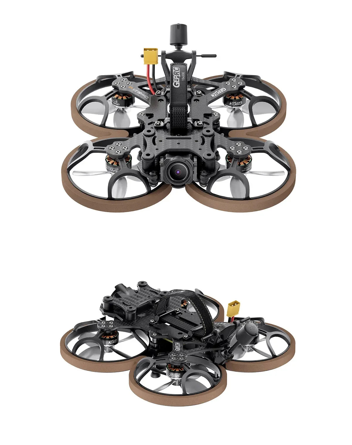 GEPRC Cinelog25 V2 Analog - FPV, the fuselage is small and compact, suitable for indoor and outdoor shooting .