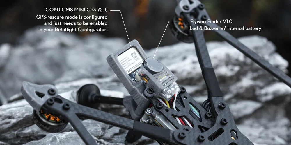 FLYWOO HEXplorer LR 4 4S Hexa-copter BNF Analog Caddx Ant Cam F411HEX BS13A 6IN1 600mw vtx ( MPU6000 ) 1404 2750KV 14 FLYWOO HEXplor