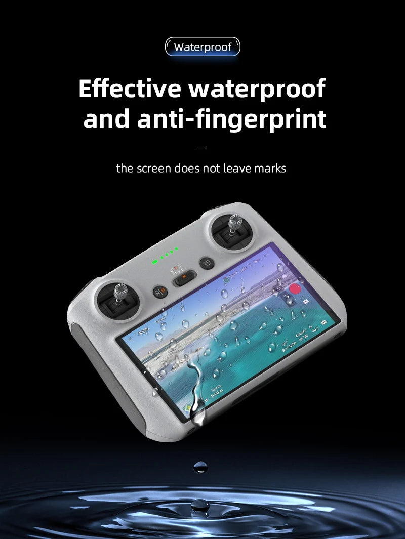 Waterproof Effective waterproof and anti-fingerprint the screen does not leave