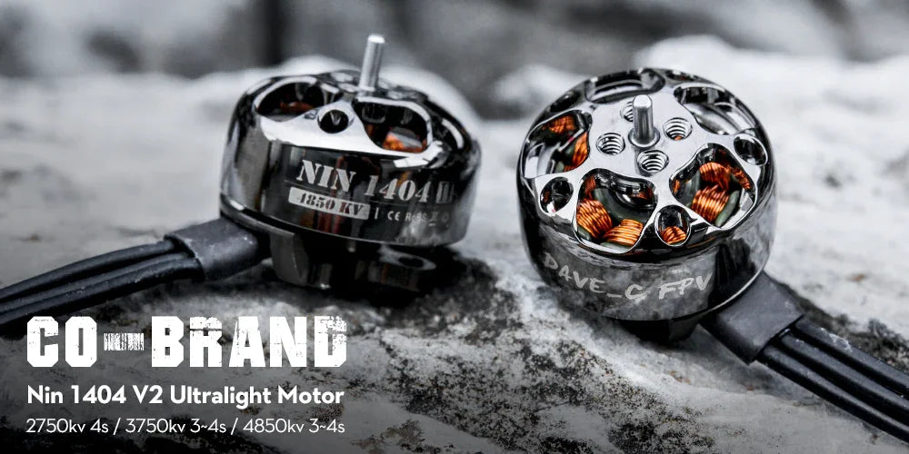 FLYWOO NIN 1404 V2 ULTRALIGHT FPV MOTOR