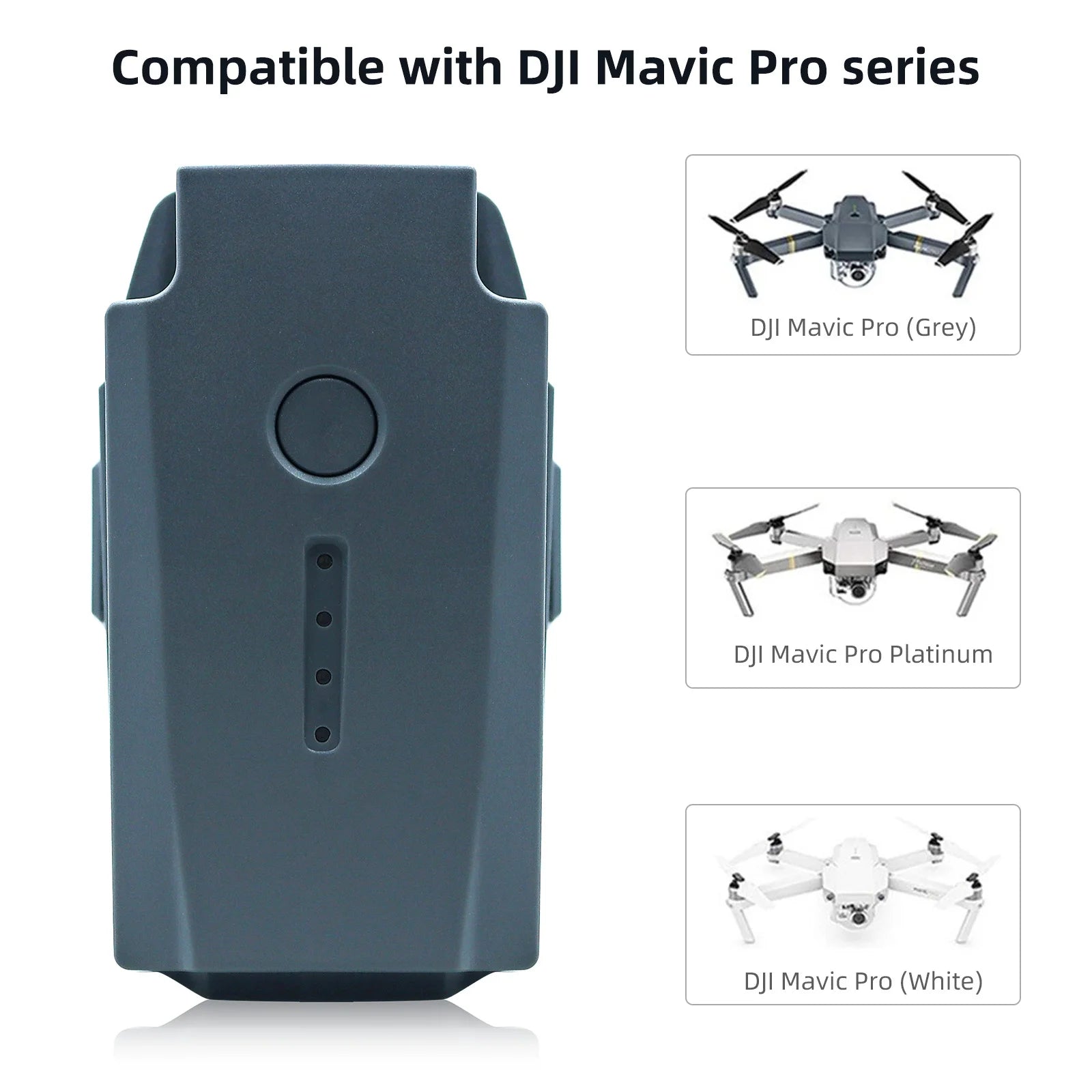 Compatible with DJI Mavic Pro series .