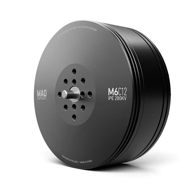 MAD M6C12 IPE V3 Drone Motor, MAD M6C12 drone motor for long-range UAVs with video, mapping, and aerial photography.