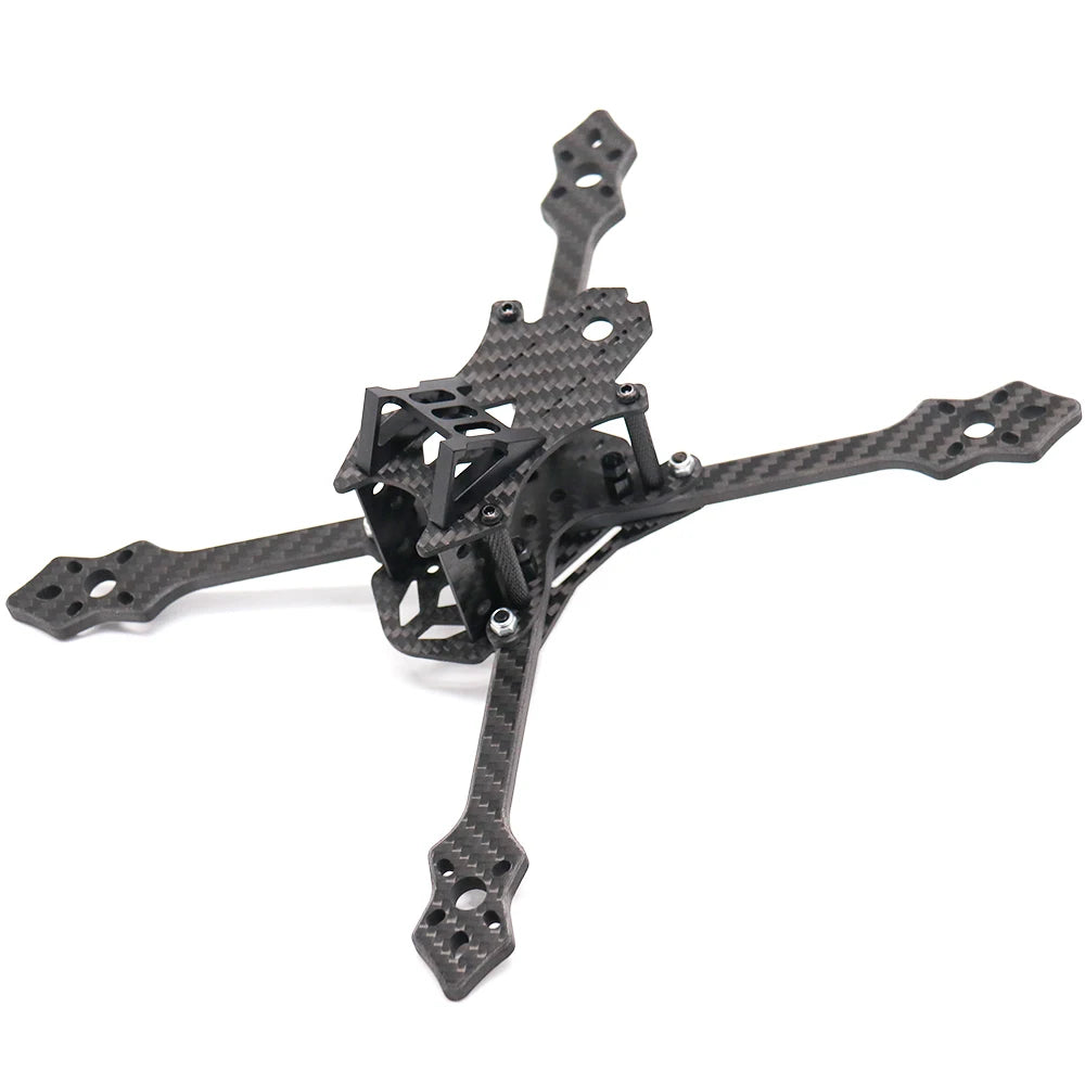 5-Inch Drone Frame Kit. Black Bird 210S Carbon Fiber Four-wheel Drive Attributes : Assembl