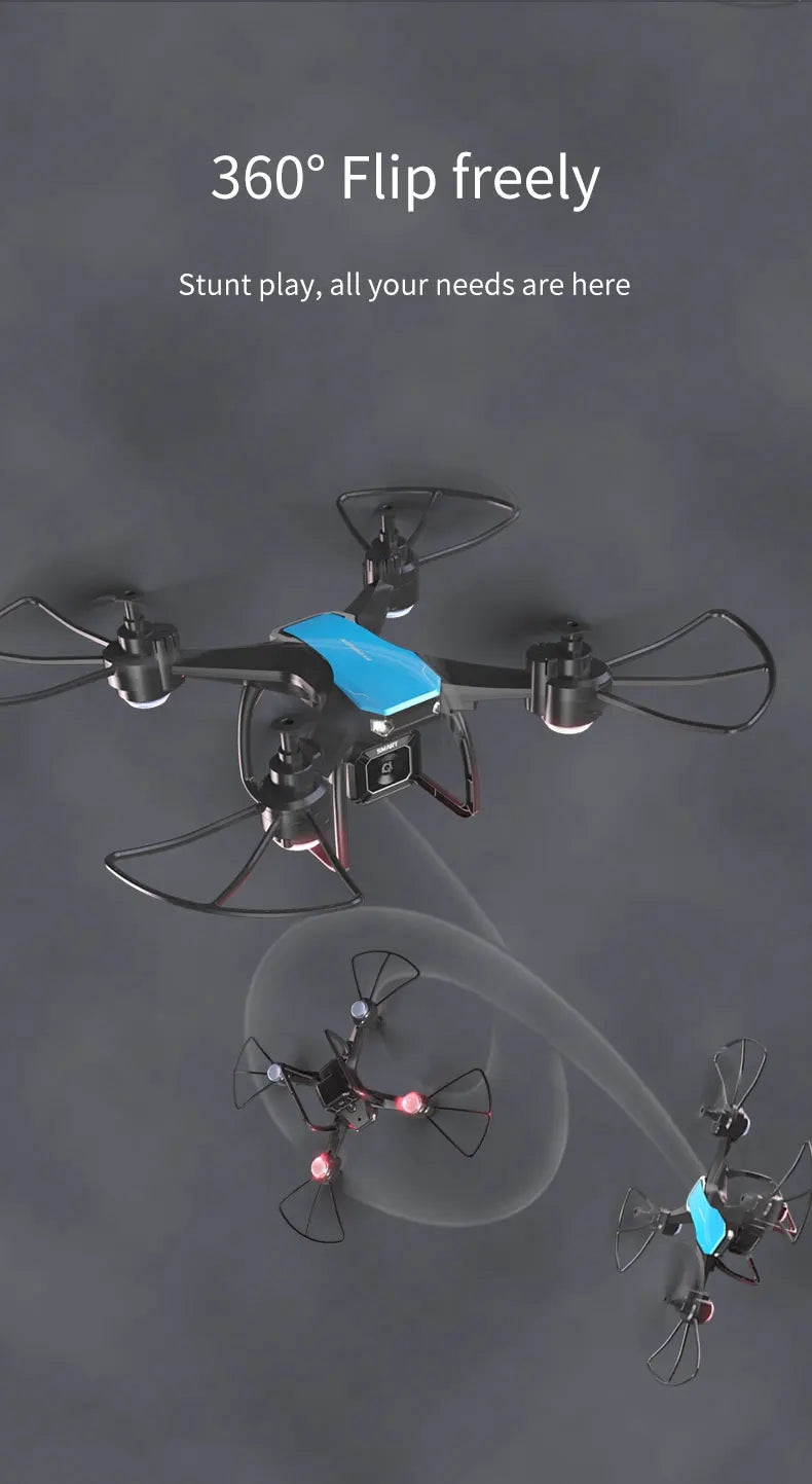 JJRC H108 DIY Assembly RC Drone - 360 Degree Flip Kids Photography Remote Control Aircraft with 4K Dual Camera Quadcopter Toy 25 JJRC H108 DIY Assembly RC Drone, 3608 flip freely stunt play, all your needs are