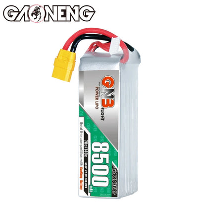 Gaoneng GNB 6S 22.2V 8500mAh 70C Lipo Battery For FPV Drone With XT90/T Plug