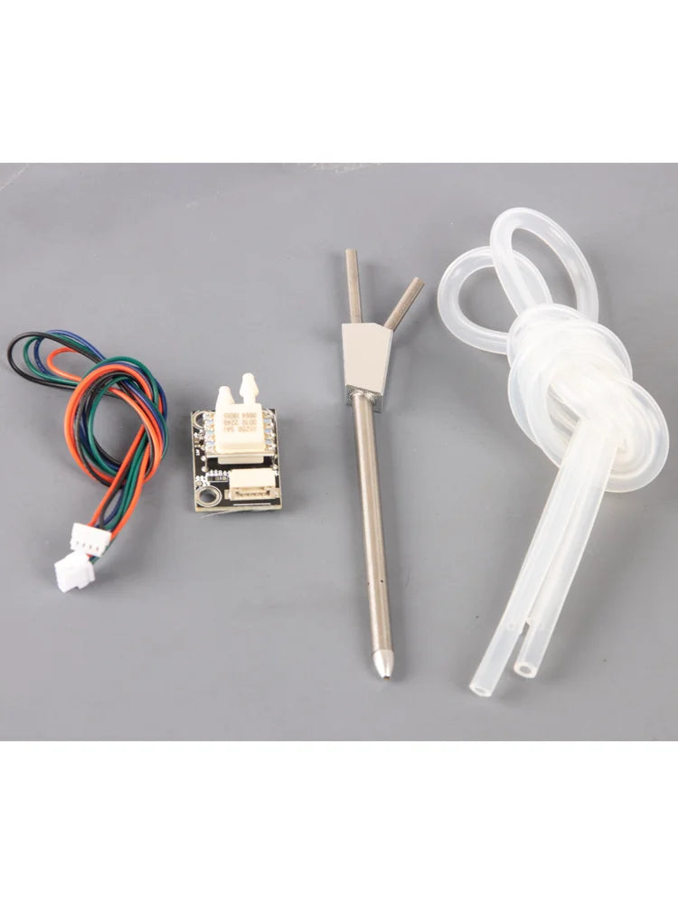 sensor: upper port is dynamic pressure, lower port is static pressure . need to calibrate