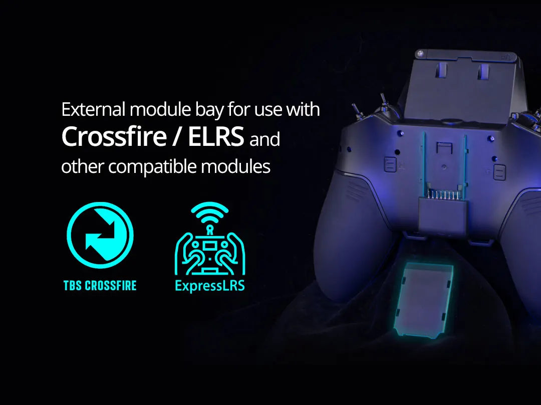 External module for use with Crossfire ELRS and other compatible modules TBS CROSS