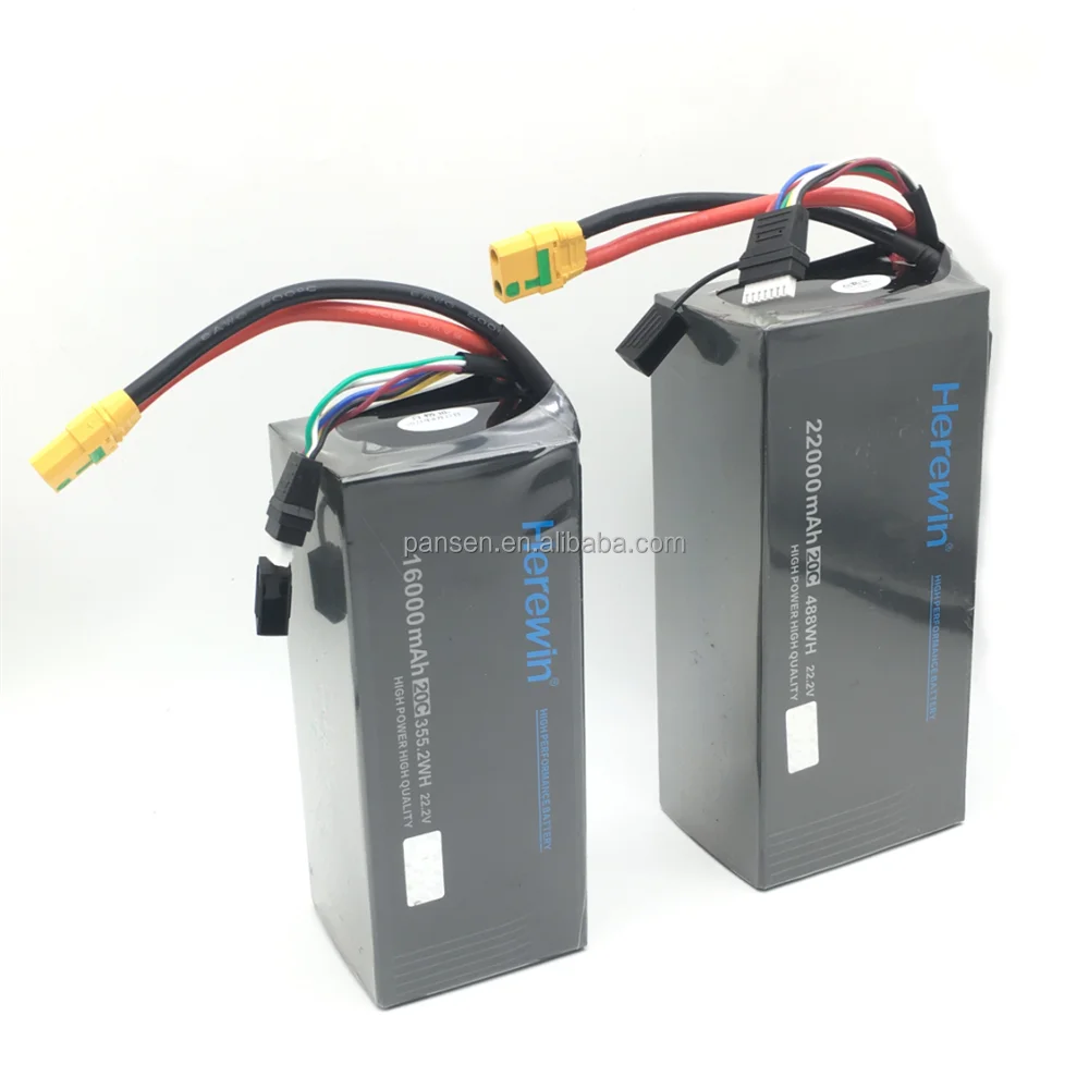 Herewin 6s 22000mah 22.2v 20C Agriculture Drone Battery, 22000mah 22.2v 20C Agriculture Drone Battery SPECIFICATION