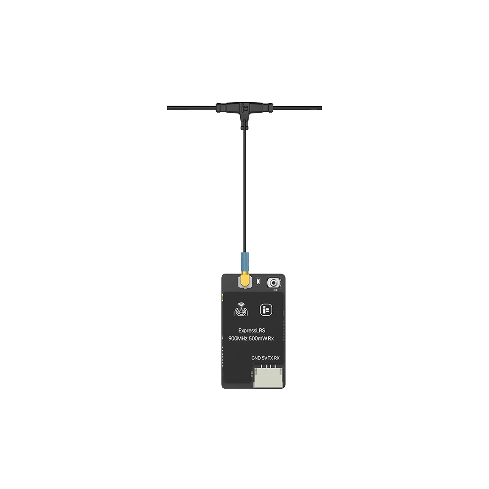 iFlight ELRS 500mW Receiver, High-performance receiver for FPV drones with dual frequency support (900MHz/2.4GHz) and 500m range.