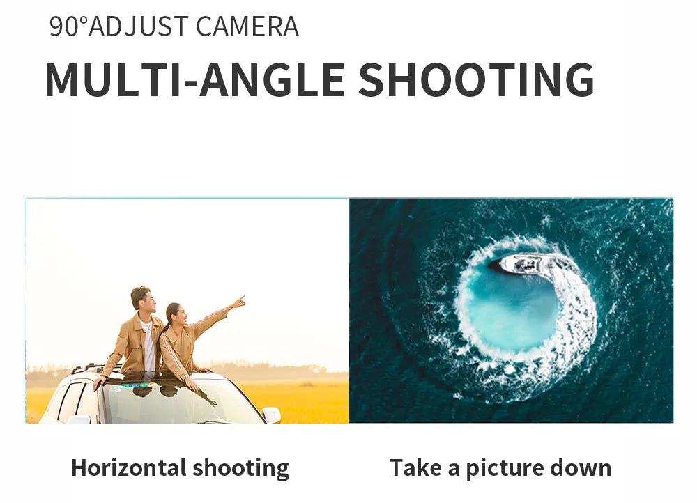 2024 NEW Drone, 90padjust camera multi-angle shooting horizontal shooting take a picture