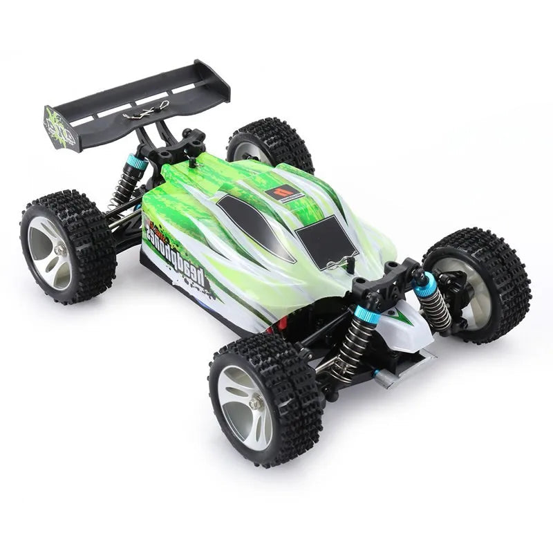 WLtoys A959-B 1:18 Rc Car 4WD 70km/h 2.4G RTR Buggy, 540 Brushed Motor, 7.4V 1500mAh, 100m+ Range