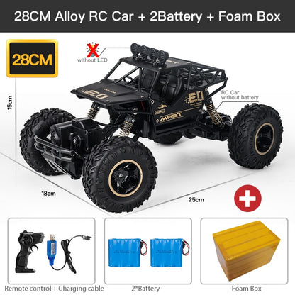 28CM RC Car + 2Battery + Foam Box 28CM without LED 