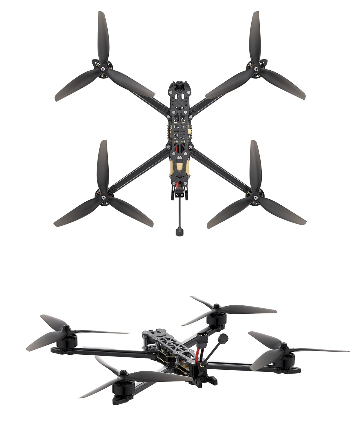 GEPRC MARK4 LR8 1.2G 1.6W FPV - EM2810 KV1280 8inch GEP-BLS60A-4IN1 ESC RC Quadcopter LongRange Freestyle Drone Rc Airplane 12 GEPRC MARK4 LR8 1.2G 1.6W FPV, lfthe parcel is returned to us due to the buyer's refusal to pay the