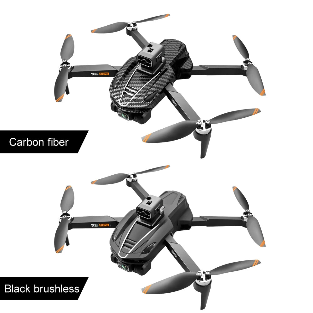 A16 PRO Drone, carbon fiber ycrc llld black brushless