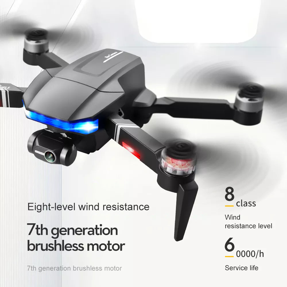 LSRC S7S Drone, 8 Eight-level wind resistance class Wind resistance level Zth generation brushless motor 6 Oo