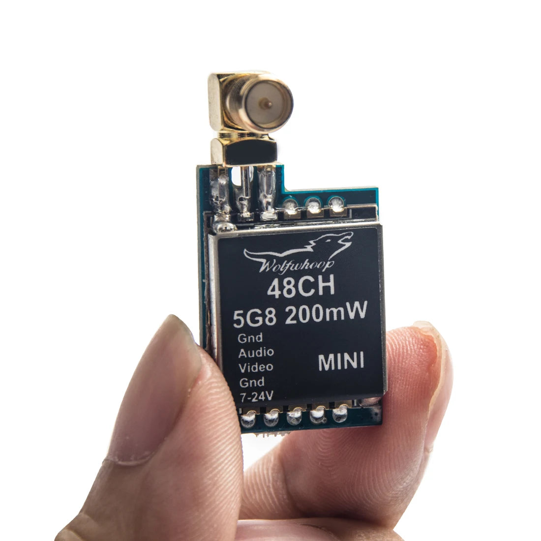 AKK 5823S VTX - 48CH 5.8GHz 200MW FPV Transmitter for FPV Drone 7 AKK 5823S VTX, Wotfwhoop 48CH 5G8 200mW Gnd Audio Video MINI