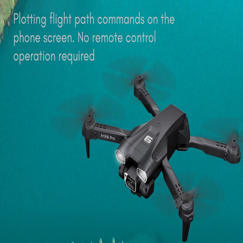 H66 Drone, flight commands on the phone screen: No remote control operation required MIN