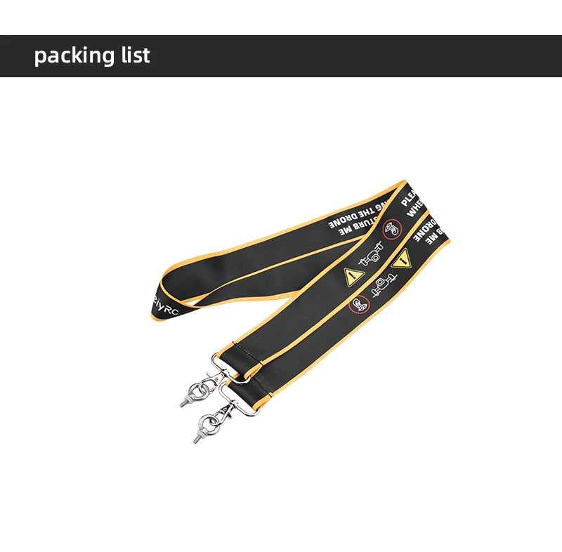 Remote Controller Lanyard NeckStrap, the fabric is soft, the shoulder straps are widened and the hanging neck is comfortable