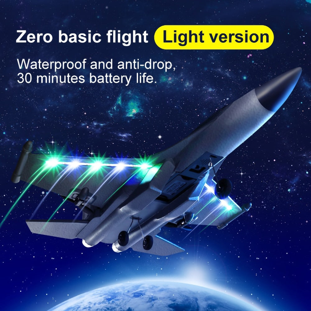 RC283 RC Airplane, Zero basic flight Light version Waterproof and anti-drop, 30 minutes battery