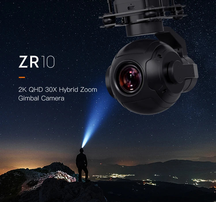 ZRIO 2K QHD 30X Hybrid Zoom Gimbal