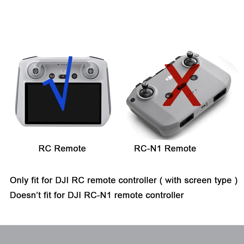 For DJI Mini 3 Pro / MINI 3 RC Remote Control Silicone Cover Shock-resistant Scratch-resistant Protective Sleeve Drone Accessory 54 Doesn't fit for DJI RC-N1 remote controller with screen type