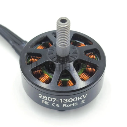 Dogmang 2807 Series Brushless Motors (1300 KV / 1500 KV / 1700 KV) – 2–6 S LiPo, 4 mm Shaft for 6″–7″ FPV Freestyle & LR7 Long-Range Drones