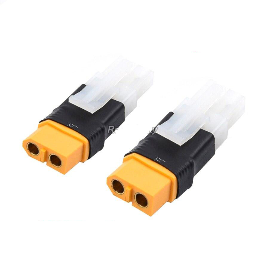 Drone Battery Connector - TAMIYA Adapter Male Female to XT60 / T Plug Battery Conversion Dean Connector Accessories Parts For RC Aircraft Cars Helicopter FPV Drone