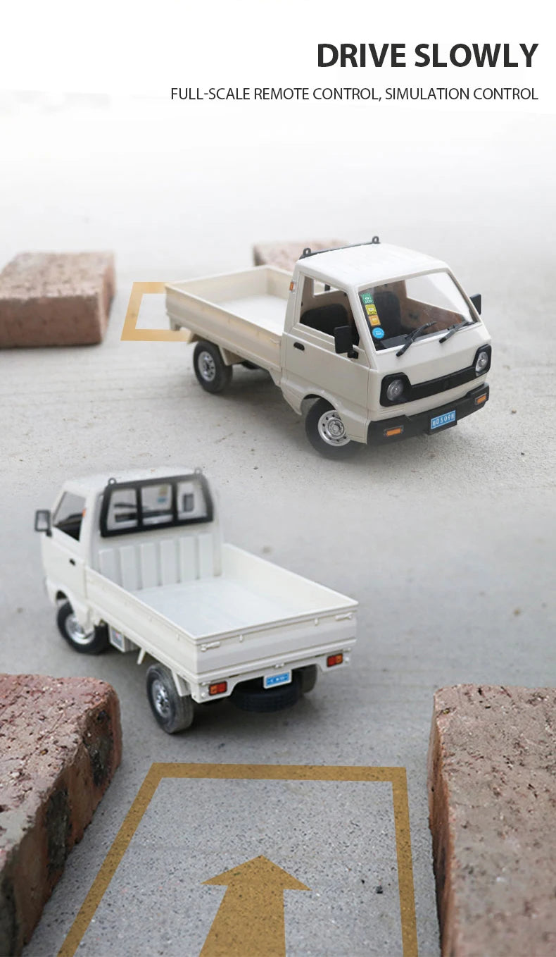 WPL D12 1:10 / 1:16 RC CAR, DRIVE SLOWLY FULL-SCALE REMOTE CONTROL, SIMUL