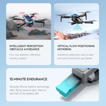 S8S Drone, INTELLIGENT PERCEPTION OPTICAL FLOW POSITIONING