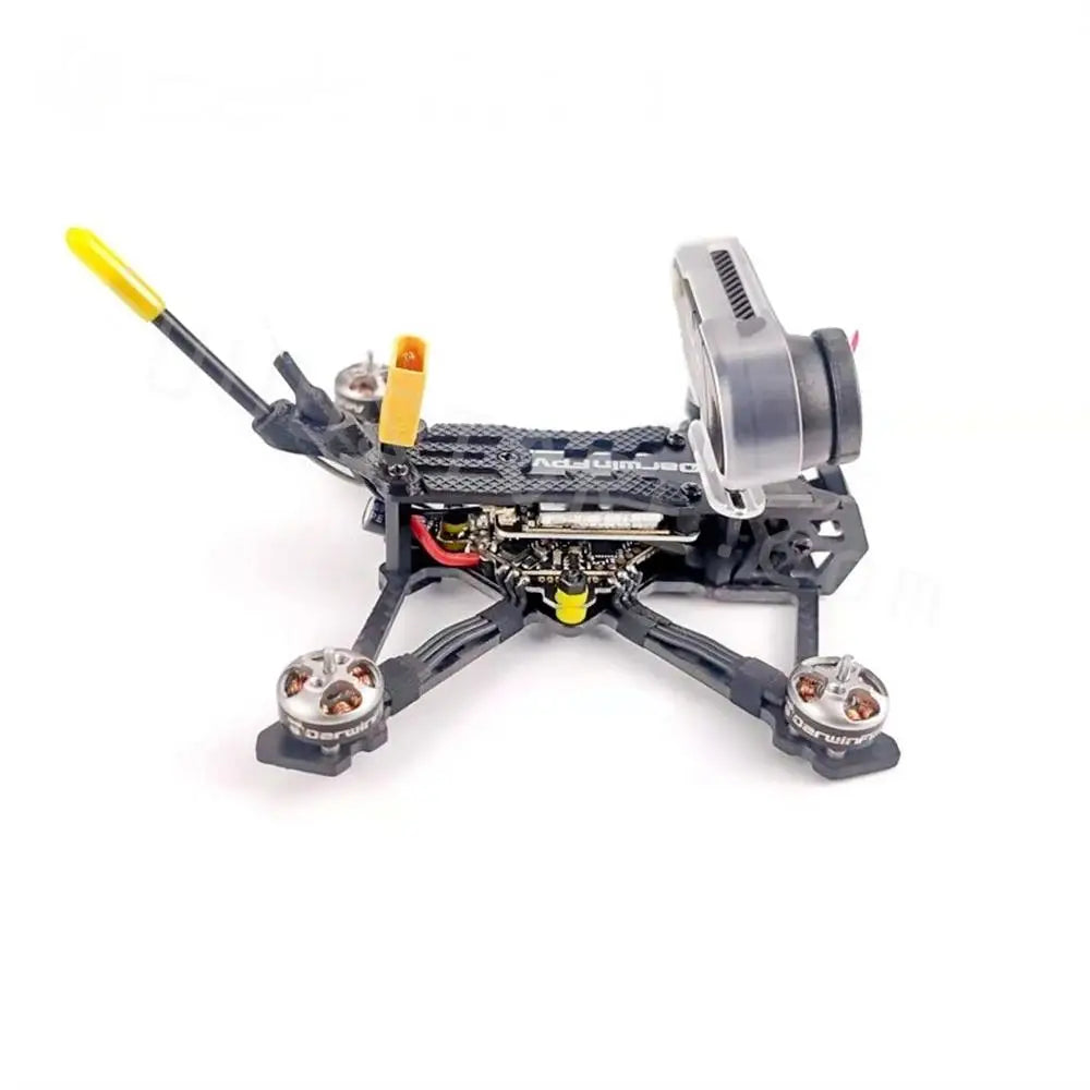 2023 New DarwinFPV TinyAPE/TinyAPE Freestyle - 2.5 Inch 2-3S FPV Racing RC Drone w/RunCam Nano 4 1103 Motor 5.8G VTX Thumb Camera ELRS 10 2023 New DarwinFPV TinyAPE/TinyAPE Freestyle, the RunCam Nano 4 camera captures sharp and vibrant video footage during freestyle flights