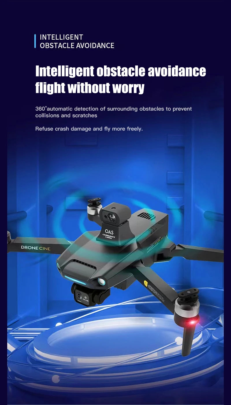 S808 GPS Drone, INTELLIGENT OBSTACLE AVOIDANCE Intelligent obstacle avoidance flight without
