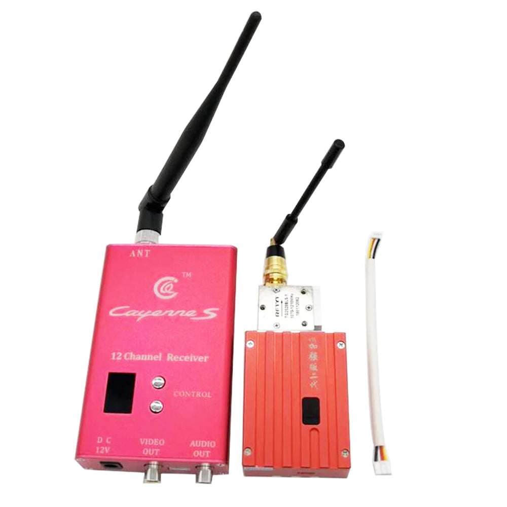 1.2G 8W 6CH VTX, MnT Gane 5 112 channel Receiver CONRol Mdbd