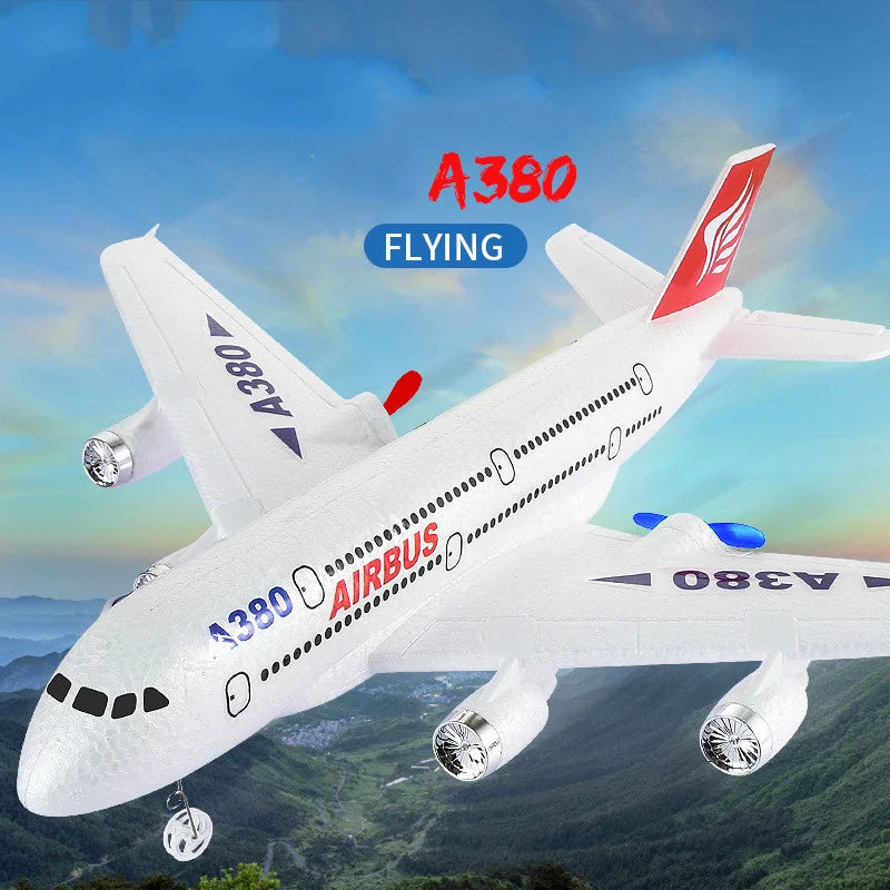 Airbus A380 Boeing 747 RC Airplane, A38O FLYING 08rv 1 'AIRBISC 4280