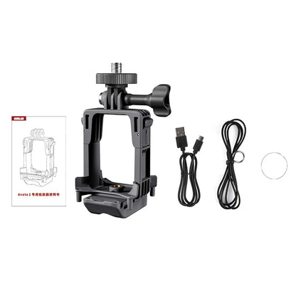 STARTRC Airdrop System for DJI Avata 2 – Top Extension Mount Holder, Type‑C Dropper, 400g Payload, ABS+PC, 55g