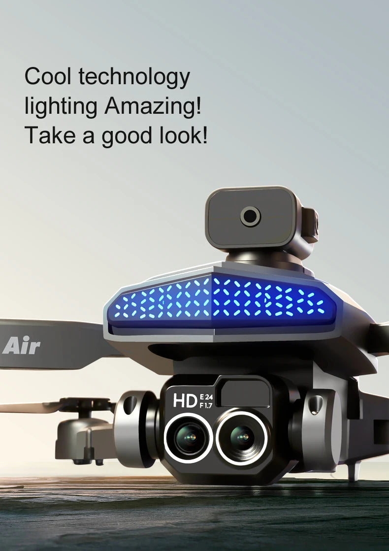 D6 Drone - 8K Professional Dual Camera, d6 drone, cool technology lighting amazingl take a good lookl air e
