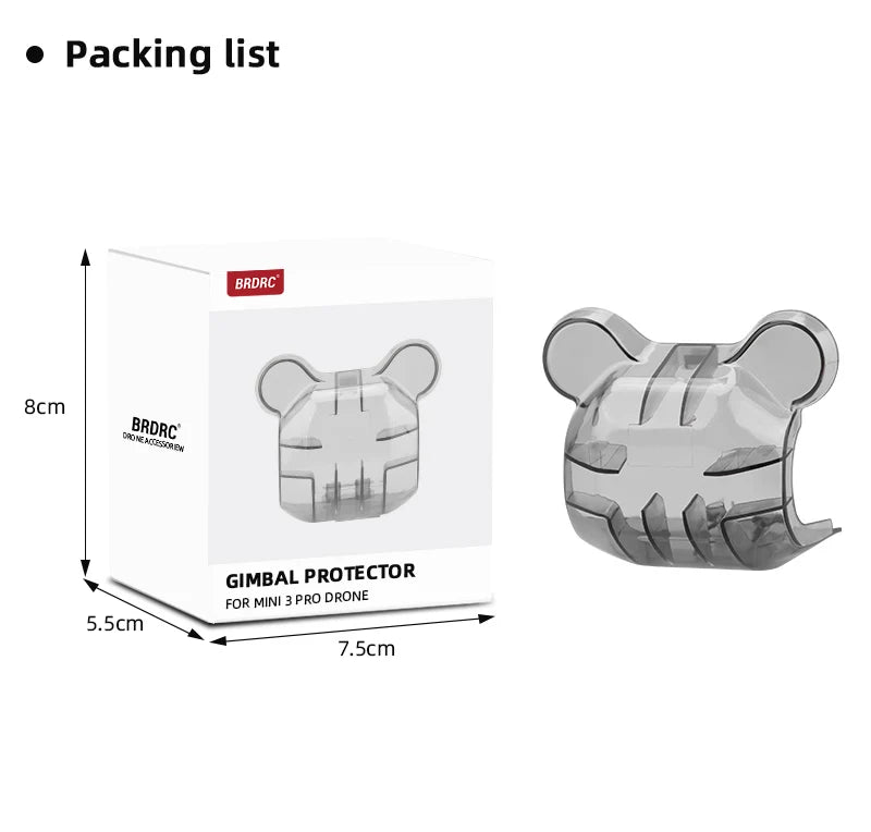 Camera Lens Cap for DJI MINI 3 PRO Drone - Camera Guard Lens Hood Cap Protective Cover for MINI 3 Accessories 23 Camera Lens Cap for DJI MINI 3 PRO Drone, Packing list BRDRC" 8cm GIMBAL PROTEcTOR FOR