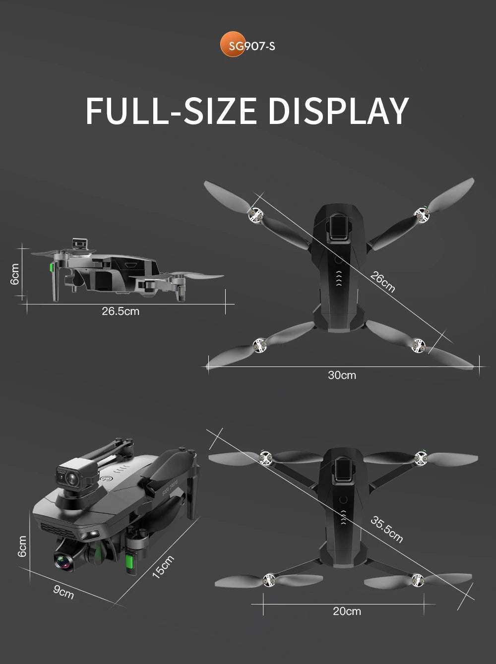 SG907S Drone, : sg907s Material : plastic Indoor/Outdoor Use :