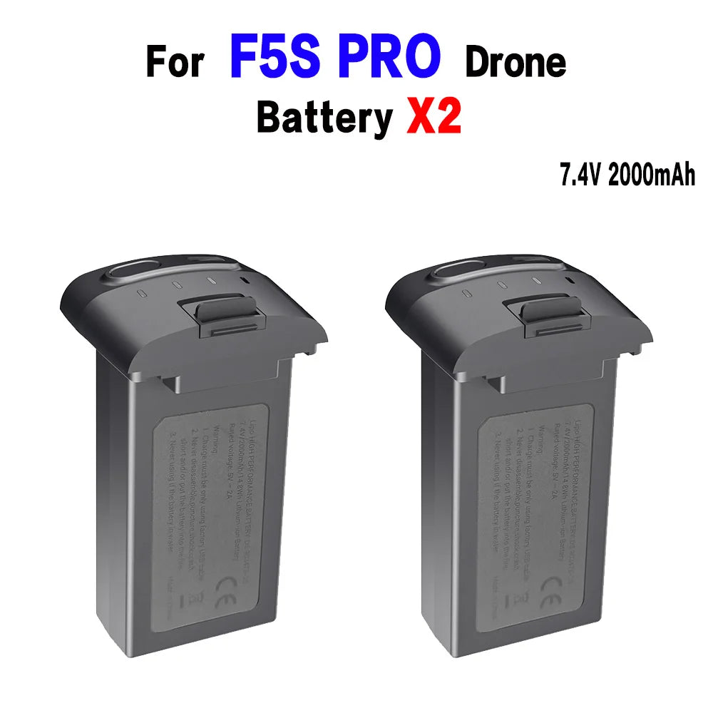 SJRC F5S PRO Battery - 7.4V 2000mAh Original Battery